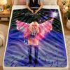 Flannel BlanketTaylor Swift Warm Soft Throw Blanket for Indoor Sofa Bed Living Room Use