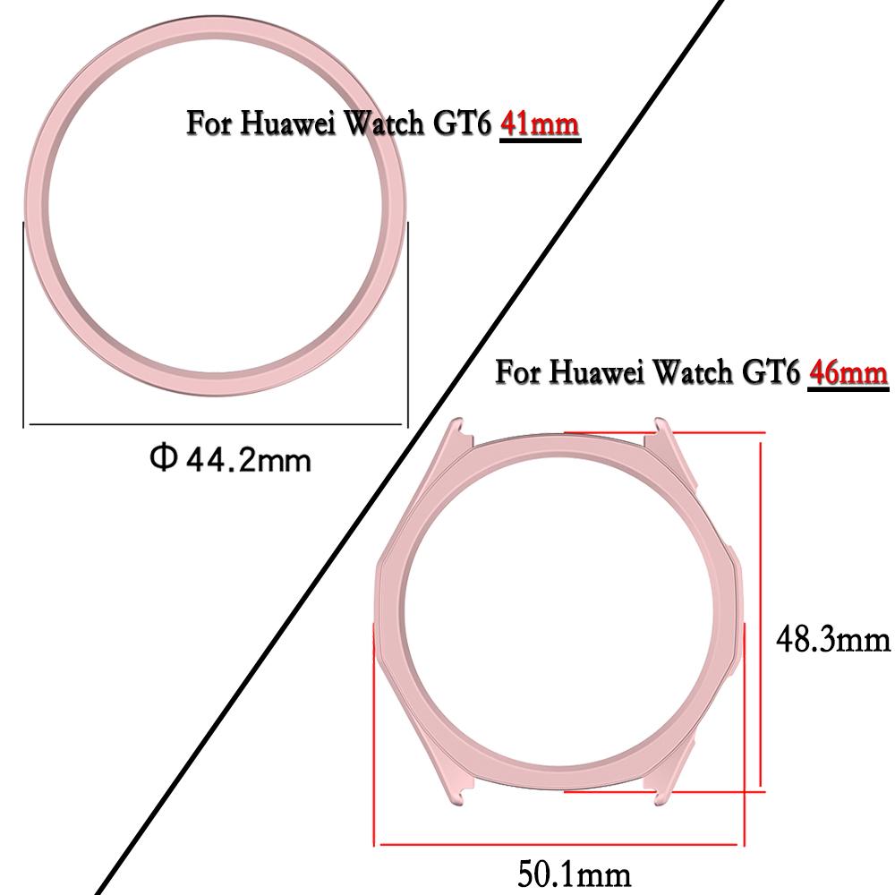 For Huawei Watch GT6 41/46mm Hollow Cover Durable and Hard PC Material Case Watch Shell Protection For Huawei Watch GT6