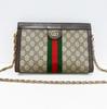 [Pre-Owned] Ophidia GG Monogram Iconic Web Stripe Medium Shoulder Bag - Very Good #1GN48OG