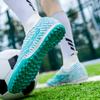 35-48 High-Top-Fußballschuhe, Gummi, kurzer Nagel, Jugend-Turnschuhe, Fußball-Trainingsschuh, Kunstrasen, Kinder-Fußballschuhe