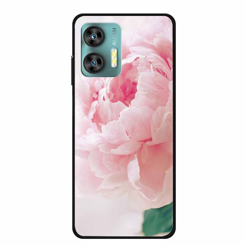 Pro Oukitel C36 C35 Pouzdro Luxusní TPU Měkké Silikonové Pouzdra na Telefon Zadní Kryt pro Oukitel C35 OukitelC36 Nárazuvzdorné Květiny Fundas