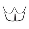 4pcs/Set Carbon Fiber Style Car Interior Door Speaker Frame Trim Fit For Jaguar E-Pace 2018  Auto Interior