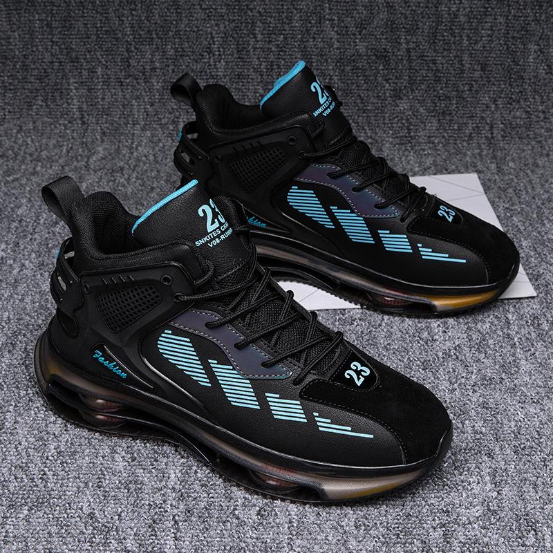 Men's shoes autumn running shoes air cushion breathable sports shoes men's sports students casual dad shoes shoes