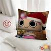 pc Shelly Xmas Skin Pillow Case Fashion Square Pillowcase Bedroom Sofa Room Ins Decoration Leisure