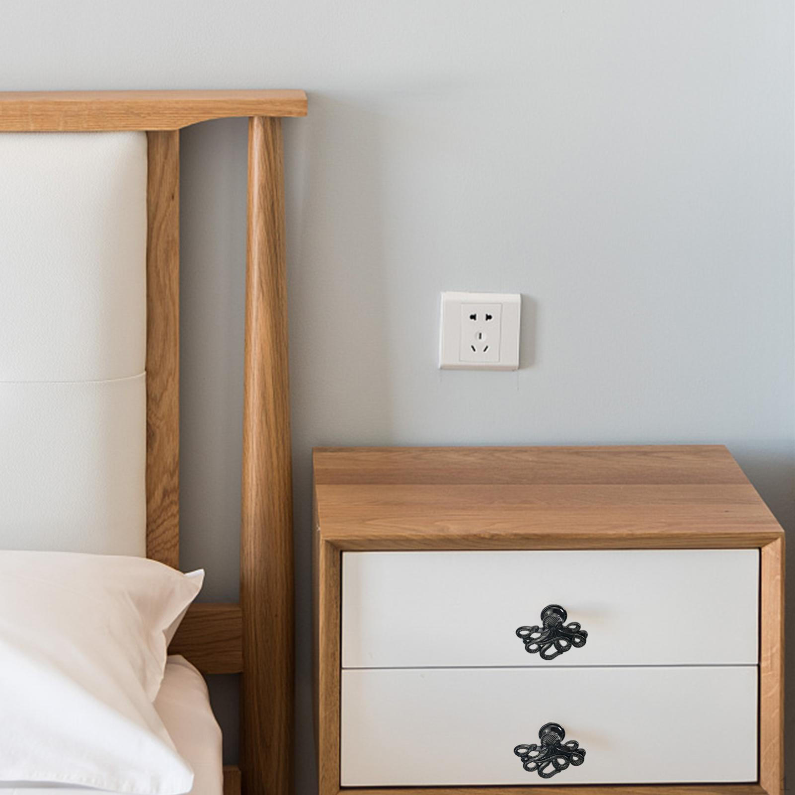 

Ручка ящика, ручка комода, тяга шкафа из цинкового сплава, прочная бытовая техника для дверей, обуви для ресторанов Black