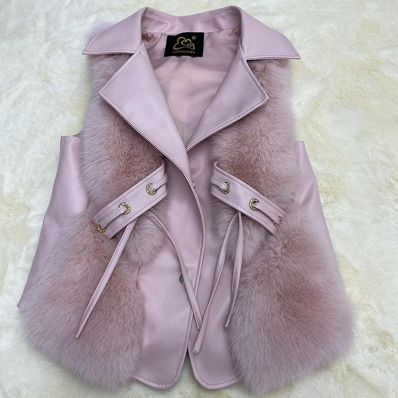 Fur Autumn and Winter New Imitation Fox Fur Coat Women's Hooded Warm Fur Coat