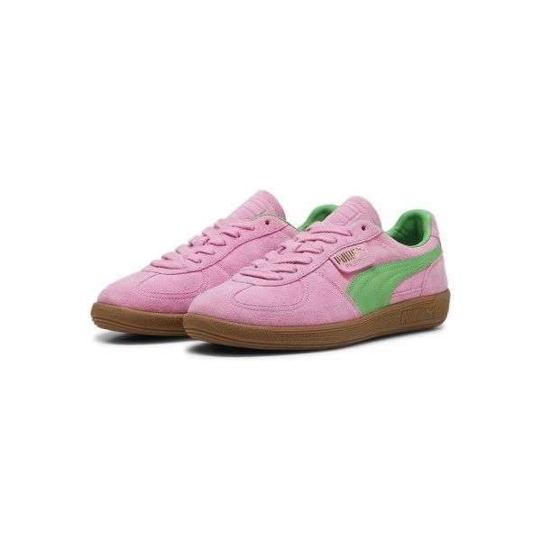 Puma Palermo Special Pink Delight Green Unisex Sneakers Gum 397549-01