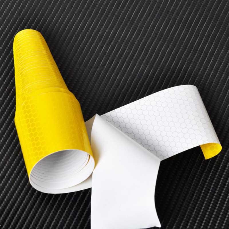 5 CM * 3 M Faixa Protetora de Aviso Carros Adesivo Reflexivo Fita Adesiva Conspicuidade