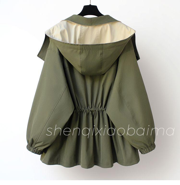 Korean Style Autumn Slimming Mid-Length Trench Coat - 2025 Casual Women's Fashion