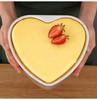 4/6/8/10 Inch Heart Shape Removable Bottom Aluminum Chiffon Cake Mold Non-Stick DIY Mousse Pastry Cake Pan Kitchen Baking Tools