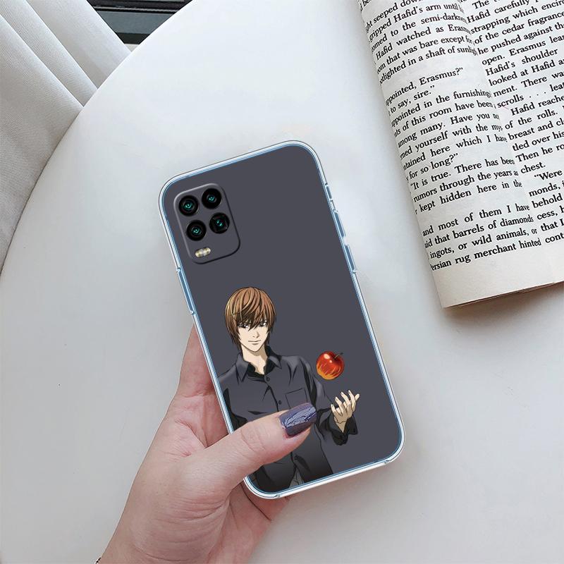 Death Note Ryuk kira Transparent Phone Case for Motorola Moto G40 G04 G05 One Ace Action Fusion + Plus Hyper Macro Vision Zoom