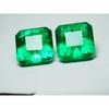 Natural Emerald Cut CERTIFIED 16 Ct Untreated Colombian Green Loose Gemstone MQ-18 002