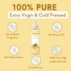 WishCare® Pure Cold Pressed Sweet Almond Oil 200 Ml for Hair Care Skin Glow Face Oil Carrier Oil Use Natural Glow Oil