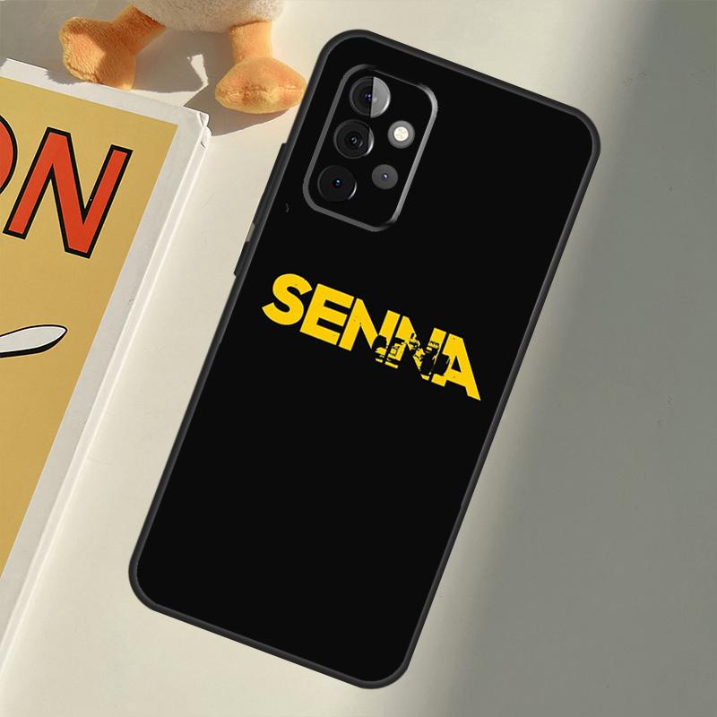 Ayrton Senna F1 For Samsung Galaxy A33 A36 A56 A26 A16 A15 A55 A53 A35 A22 A32 A52 A54 A34 A14 A05 A06 Case