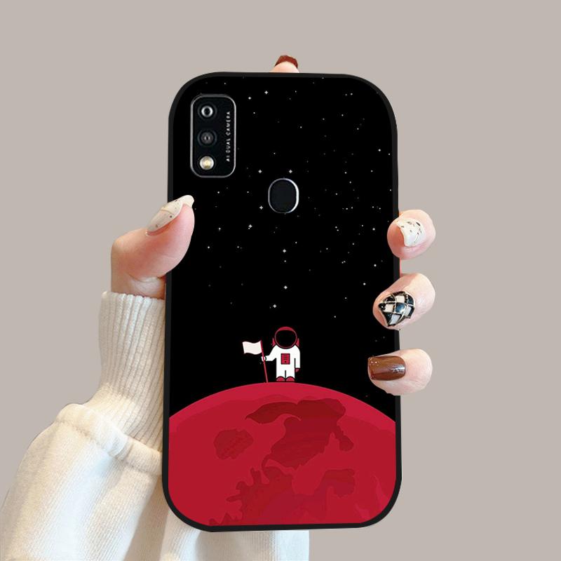 For ZTE Blade A51 Case A52 A53 Color Painted Soft Silicone Phone Cover Cases For ZTE Blade A31 Fashion Protective Fundas Coque