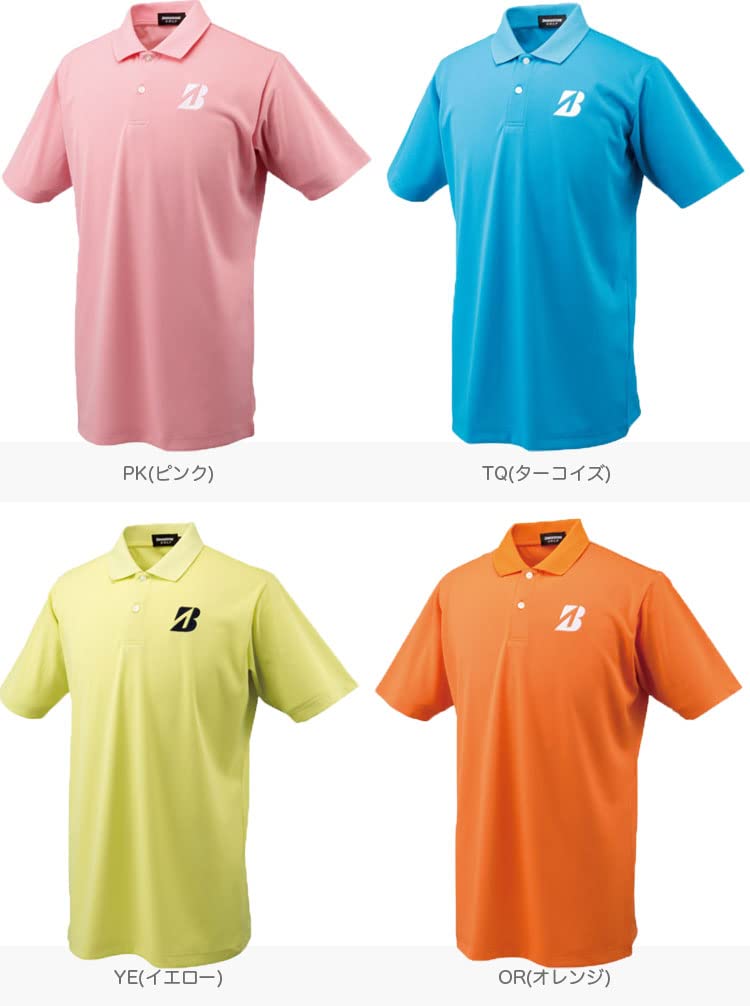 BRIDGESTONE Golf TOUR B Short Sleeve Polo Shirt 50G01A Men's Corporate Size L (Japan Size L)