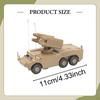 1/72 Armored Vehicle Building 4D Assemble Simulation Tabletop Decor Transport Truck Toy for
