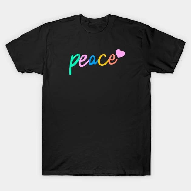peace Made in Australia T-Shirt S