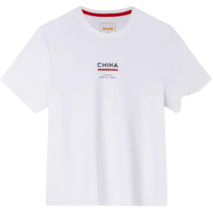 Anta Comfortable Breathable Versatile Short Sleeve T-Shirt Men Tops Classic-Red 152437145-2