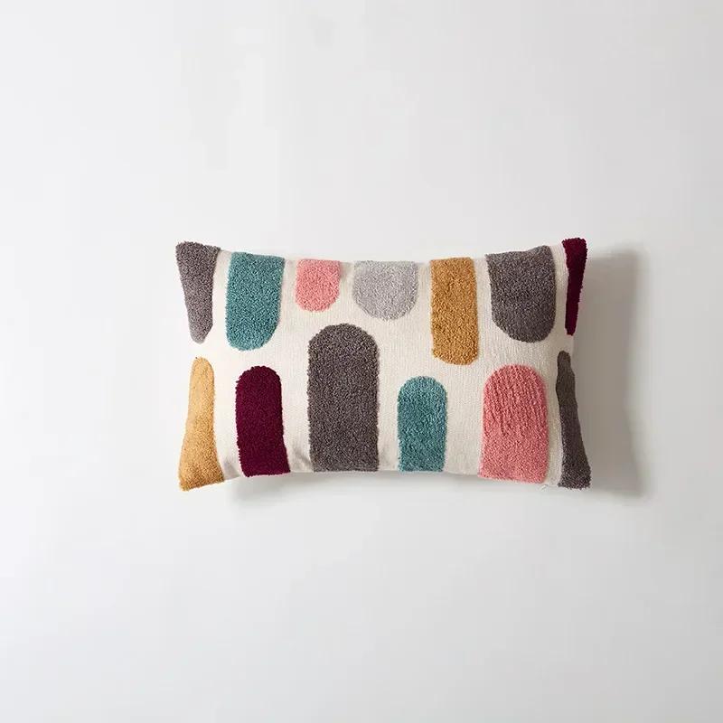 Kissenhülle 45x45cm Dekor Sofa Leinwand Stickerei Kissenbezüge Kissenbezug Kissen Dekor Zuhause Funda Cojines