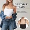 Women's Camisole Tops with Built In Bra Padded Neck Vest Slim Fit Tank Tops Summer Green Black Halter Top