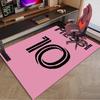 Messi's Pink  Area Rug for Office, Chair Rug, Decorative Carpet Livingroom Mat, Large Size Fan gifts Christmas gifts