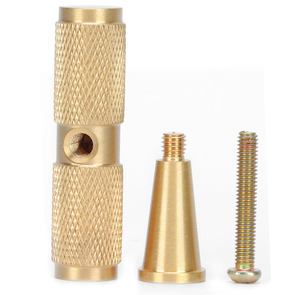 Furniture Handle Modern Simple Light Luxury Brass Single Hole Cabinet Pulls for Wardrobe Cupboard