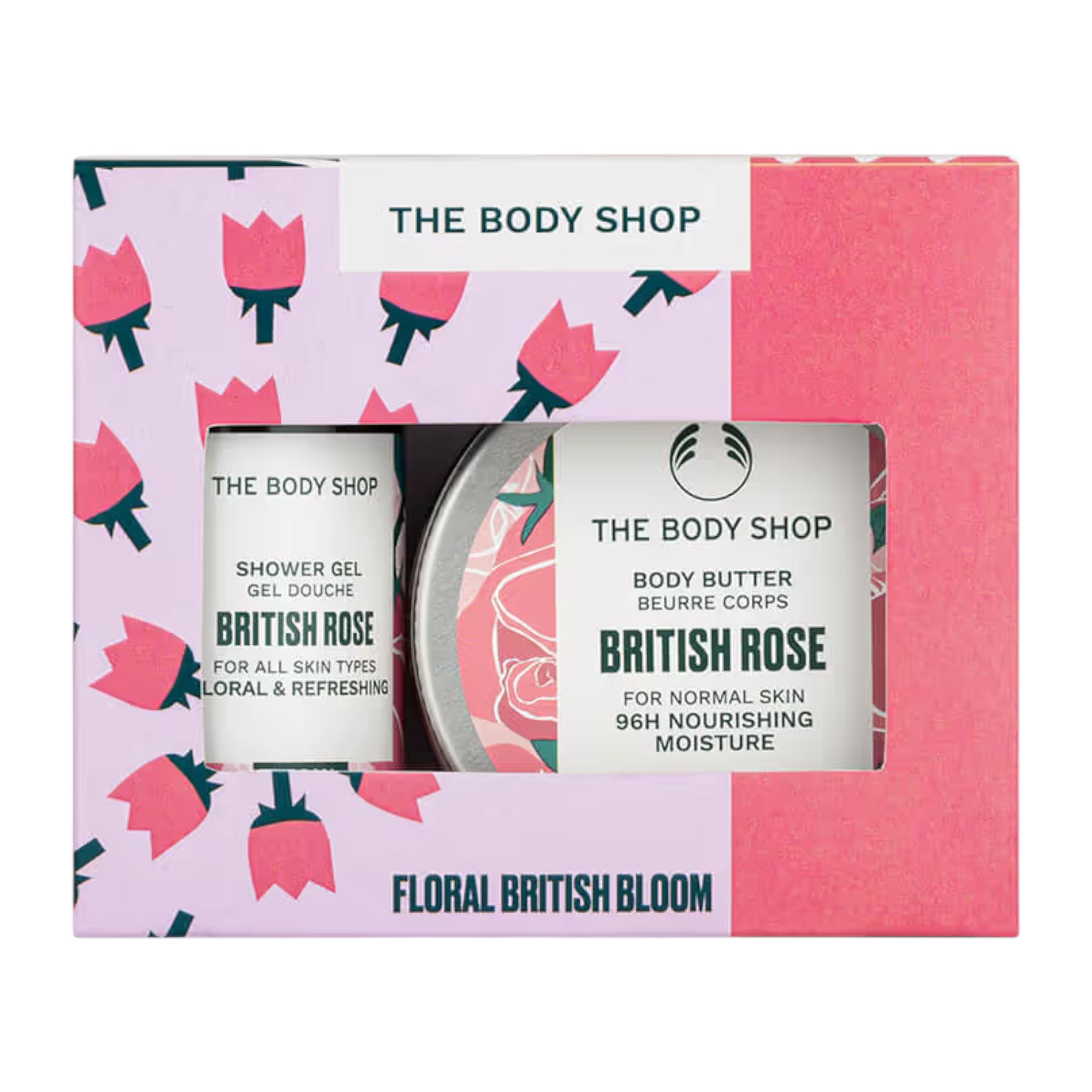 The Body Shop Shea Shower Cream And Body Butter Gift Set 1 Pack For Hydrated Soft Skin