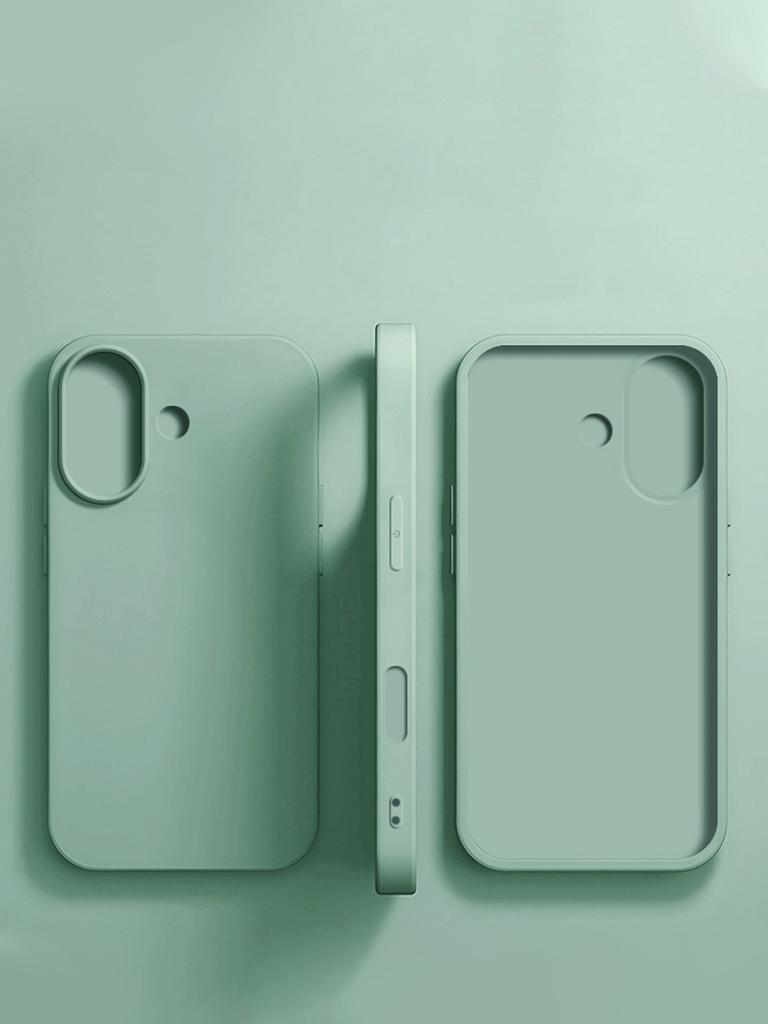 Luxury Silicone Case for iPhone 17 16 14 12 11 13 15 Pro Max Fashion Shockproof Cover for Apple 17 Air 15 14 16 Plus Accessories
