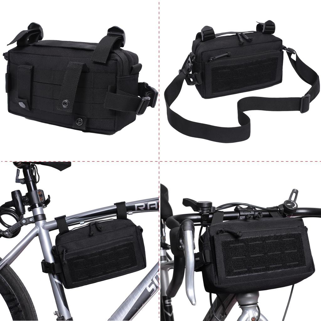 Azarxis Molle EDC Molle Utility System Molle Rama Rowerowa Naramienna Torba Outdoor, Torba, Torba, Torba, Kompatybilna, Krytyczna, Wielofunkcyjna, Torba, Torba,