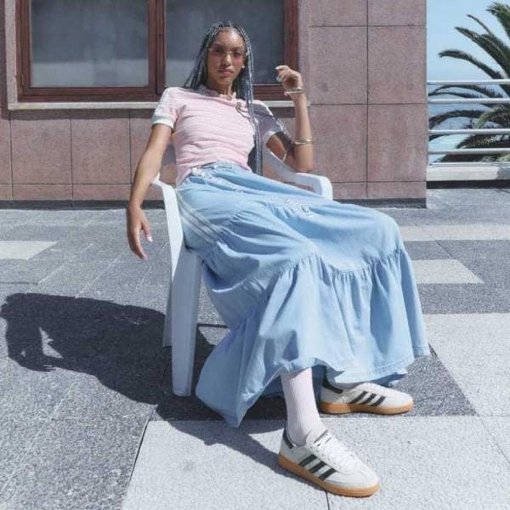Adidas Originals Summer Clow Denim Skirt Ky8113