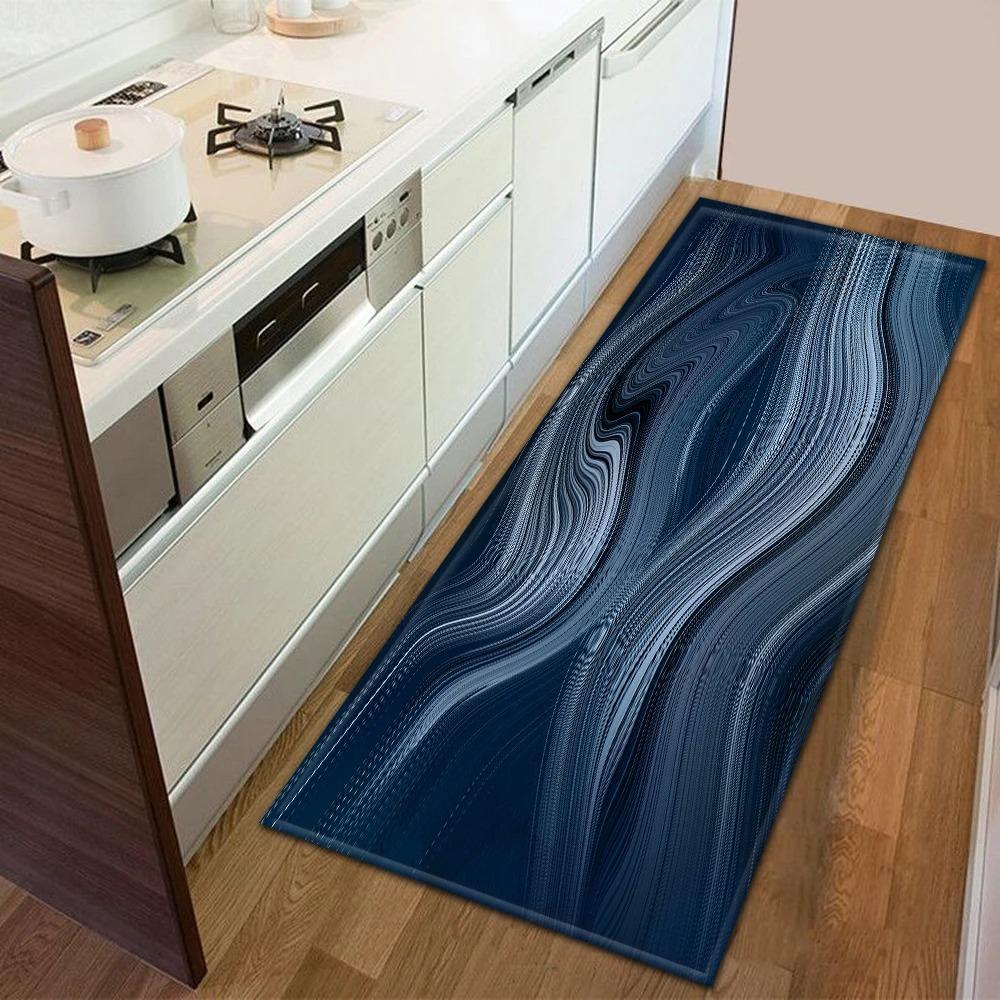 Oil Painting Graffiti Pattern Home Kitchen Floor Mat Door Front Decoration Floor Mat