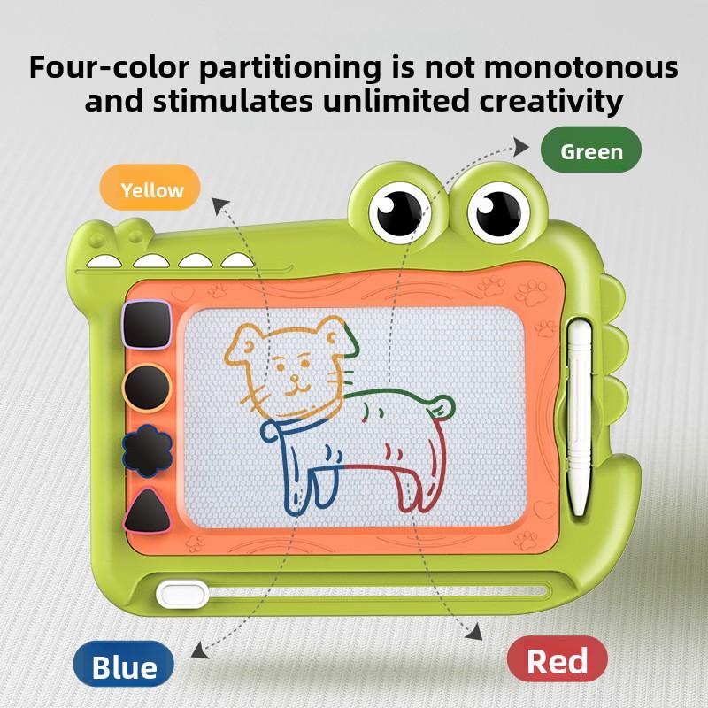 Non-Toxic Magnetic Drawing Board Sketch Doodle Board Toy Educational Learning Toy Learning Toy Birthday Gift For 3 4 5 6 Years Old Baby