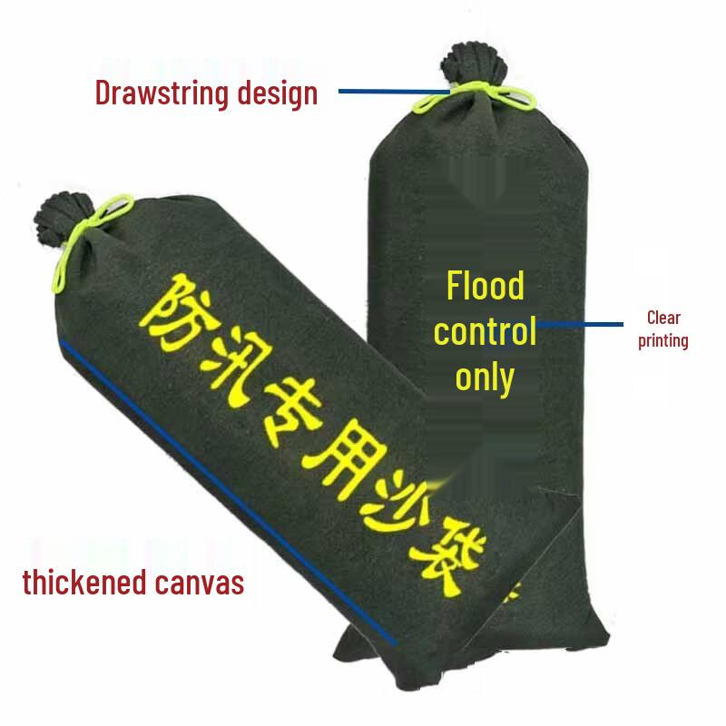 DAXTE Pre-filled Canvas Sandbag 30x70cm