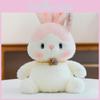 Panda Rabbit Cat Plush Toys With Lace Scarf Decoration For Kids Giving Gift