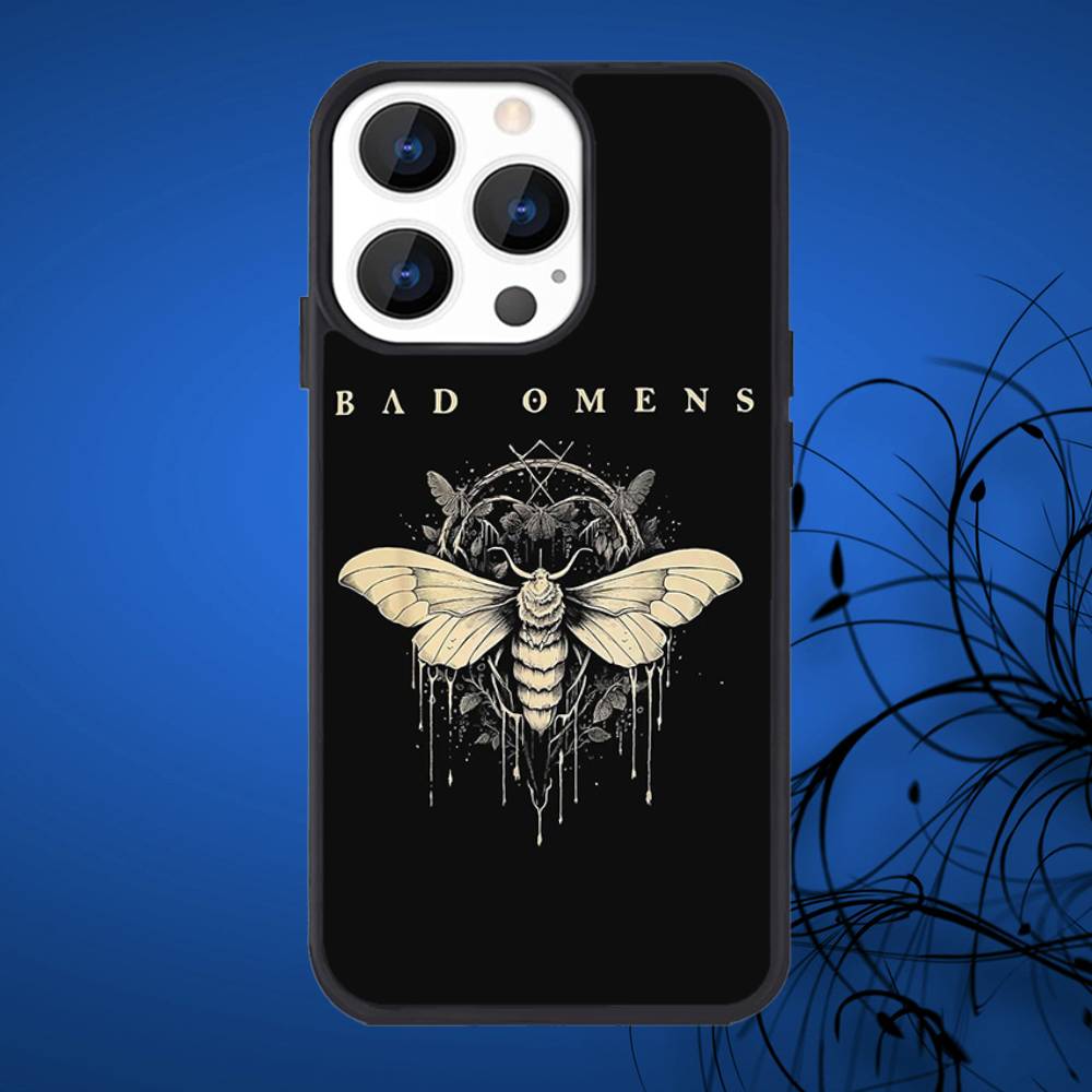 bad O-omens Phone Case For iPhone 16,15,14,13,12,11,Plus,Pro,Max Mini Magsafe Magnetic Wireless Charging