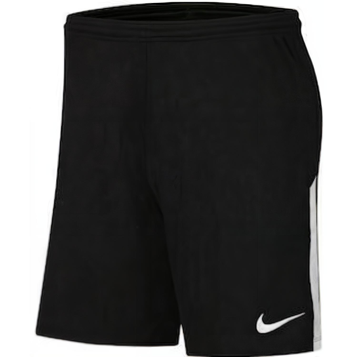 Nike Однотонные Шорты для Детей Средней Посадки Облегающие Детские шорты Черные BV6863-010 L