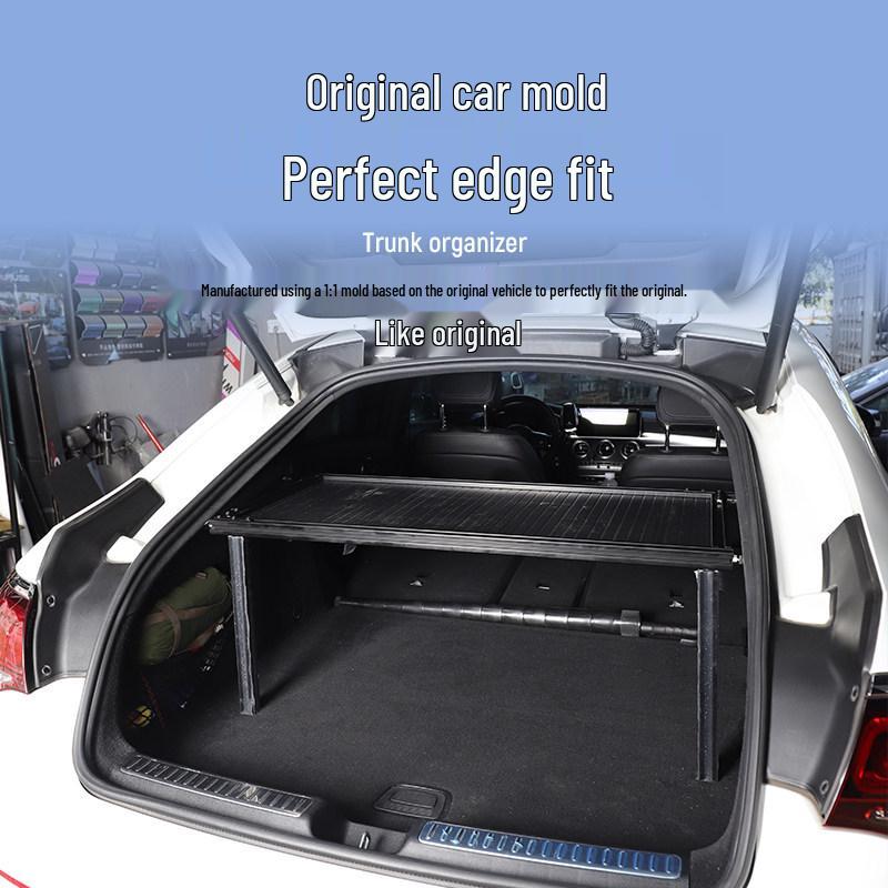 Mercedes-Benz GLC SUV Trunk Storage Rack Extension and Load-bearing Partition Box