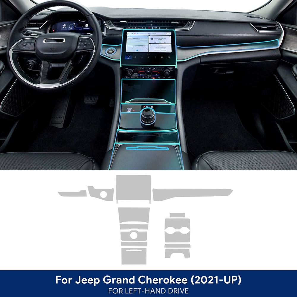 TPU aizsargplēve Jeep Grand Cherokee WL