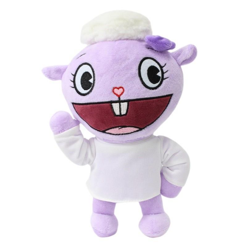 28cm Happy Tree Friends HTF Flippy Fliqpy Plush Toy Anime Cosplay Doll Soft Stuffed Pillow Kids Christmas Gift