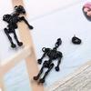 Skeleton Robot Earrings Punk Gothic Drop Dangle Earrings Halloween Jewelry Gifts