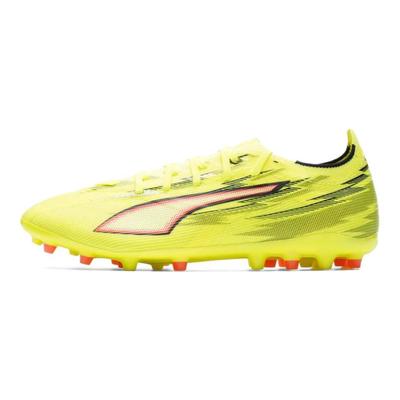 Ultra 6 Comfortable Versatile Mg (Rubber Short Studs) Artificial Turf Durable Soccer Shoes Unisex Sneaker Fluorescent-Yellow 108972-01