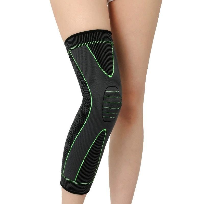 Sports Basketball Elastic Compression Knee Leg Sleeve for Joint Pain Relief