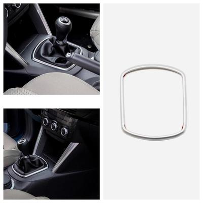 ABS Chrome Center Console AT MT Gear Shift Box Panel Frame Cover Trims For Mazda CX-5 CX5 2012 2013 2014 2015 2016 Car Accessory