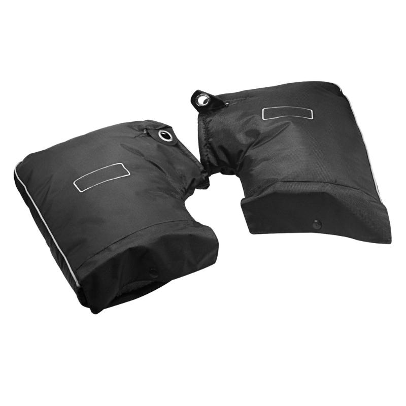 ATV-Zubehör Schneemobil Handwärmer Handschuhe für Herren, Winter Wasserdichte Lenker-Fäustlinge für Motorrad