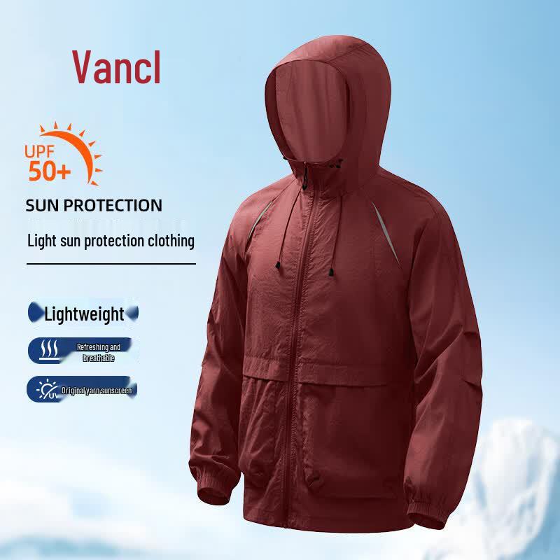 VANCL Men s Summer Lightweight Breathable UV Protection Sun Jacket 2XL
