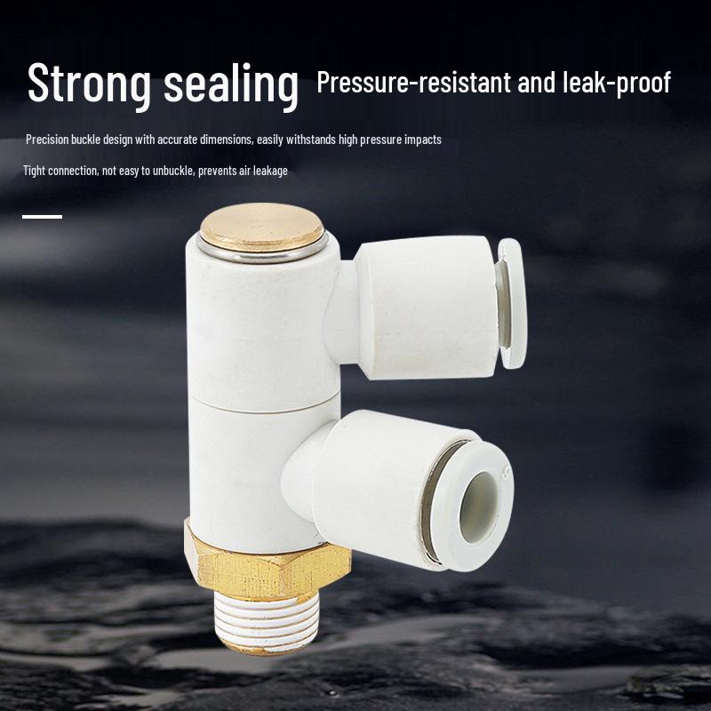 Pneumatic Tubing Multi-Way Universal Joint KQ2 Series 06/08-02S