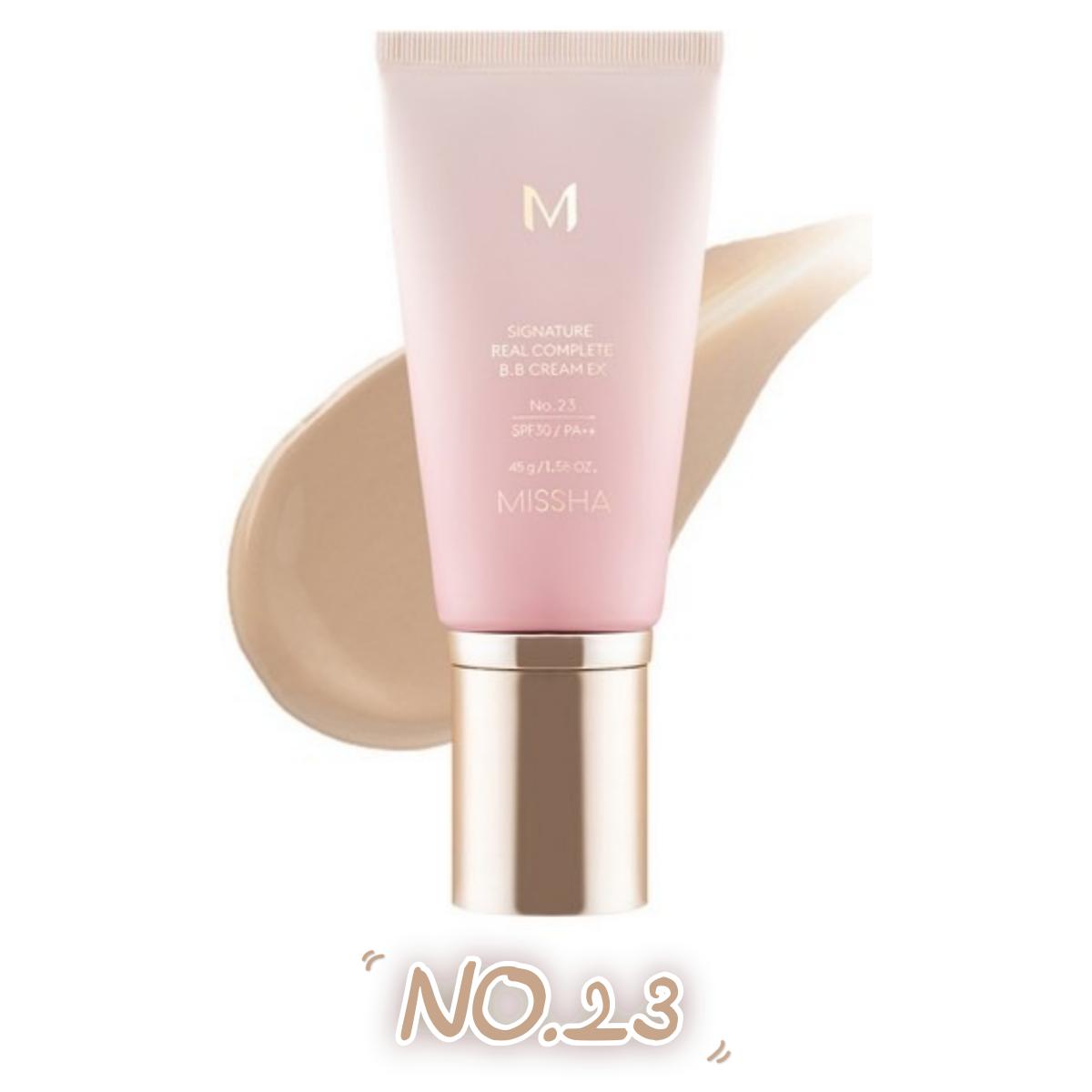 

[MISSHA] Signature Real Complete BB Cream EX SPF30 PA++ 45г (Выберите №21, №23) 45g (NO.23) X 1PCS