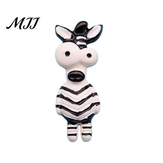 Office Memo Magnets Cartoon Animal Refrigerator Magnet, Big Eyes Shape Fridge Lion Magnet Notes Photo Holder, Gift for Lovers Zebras