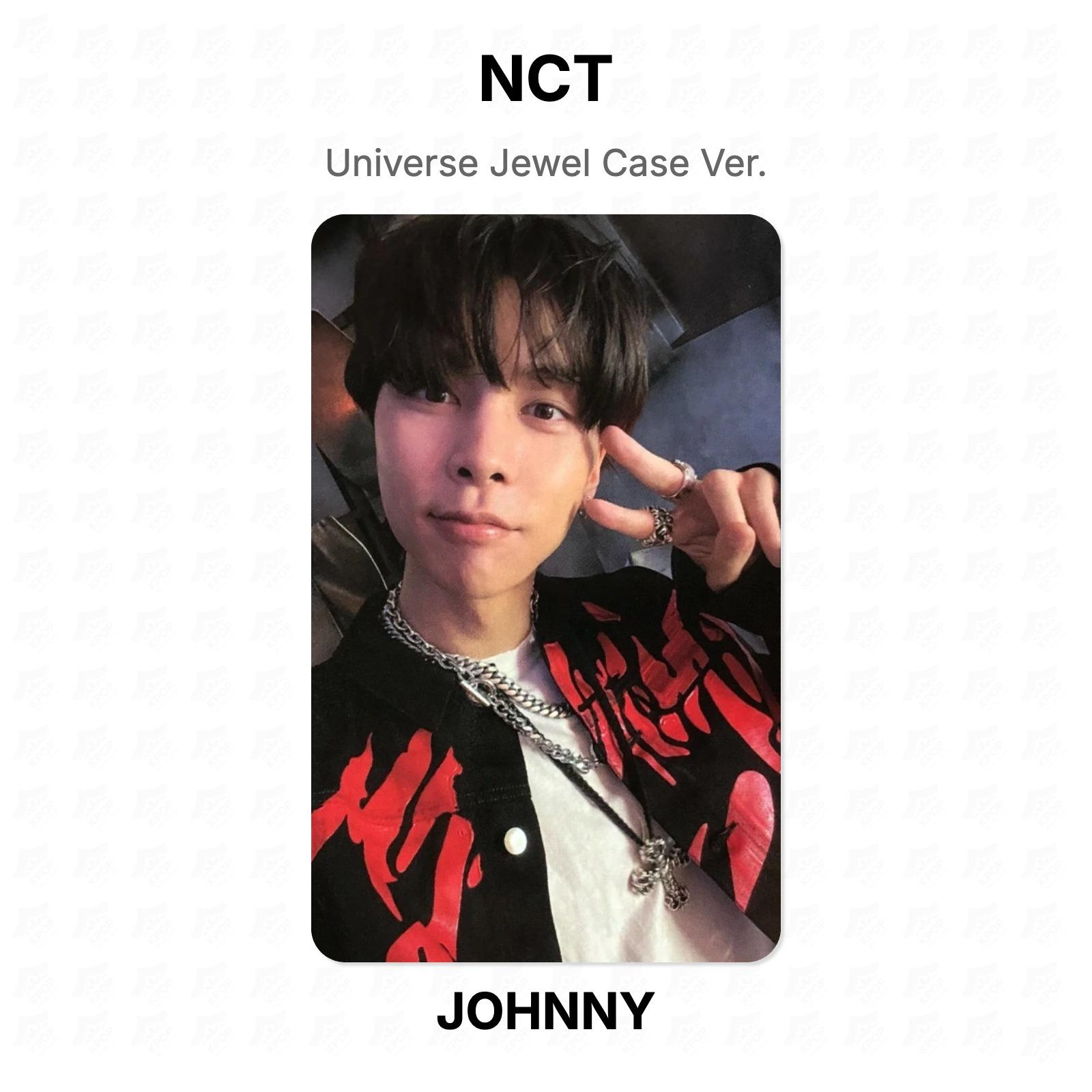 NCT Universe Jewel Case Версия. Официальная фотокарта JOHNNY